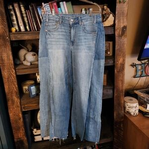 American Eagle Outfitters Denim Wide Leg Jeans
